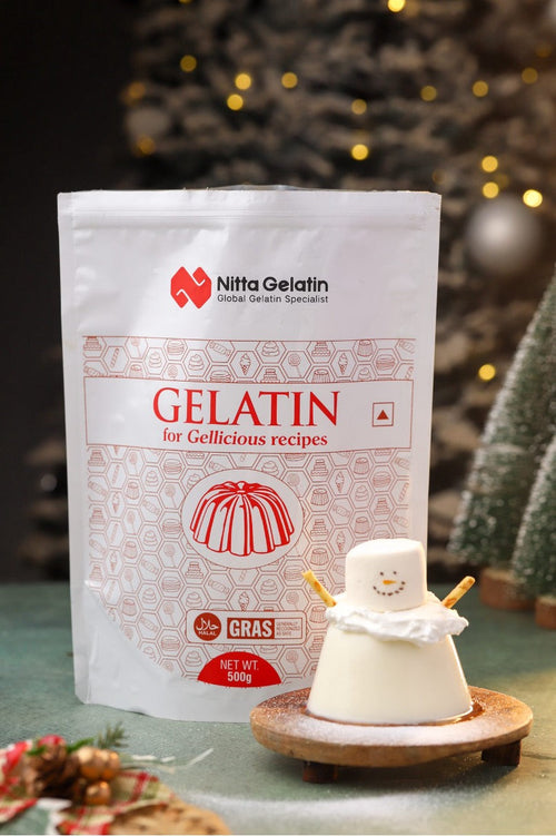 Snowman Milk Pudding