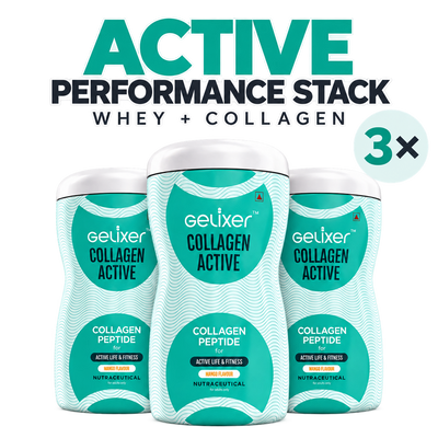 Active Performance Stack Whey + Collagen | 30-Day Supply