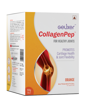 Gelixer CollagenPep (Orange flavour) 150 g (10 g each x 15 sachets)