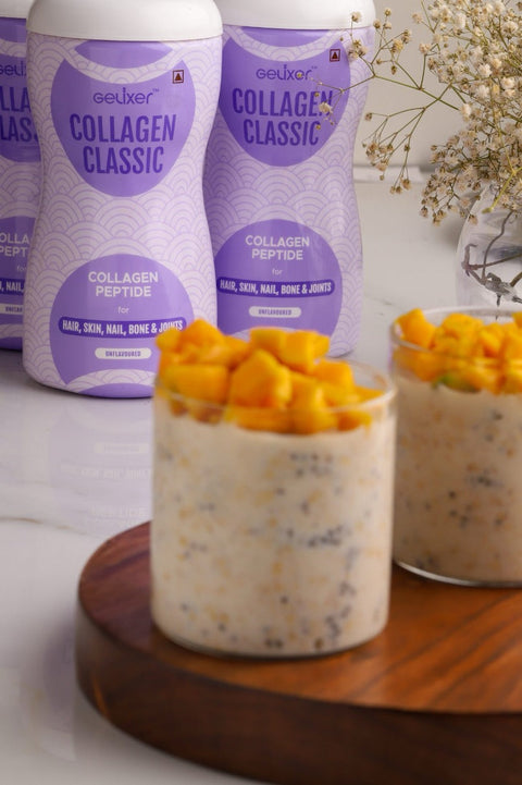 Collagen Overnight Oats (Mango)