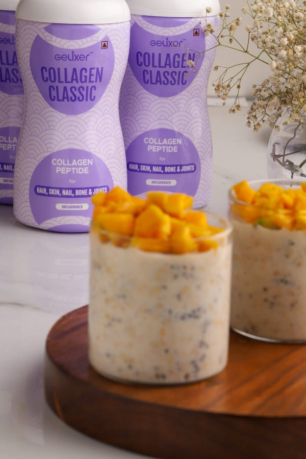 Collagen Overnight Oats (Mango)