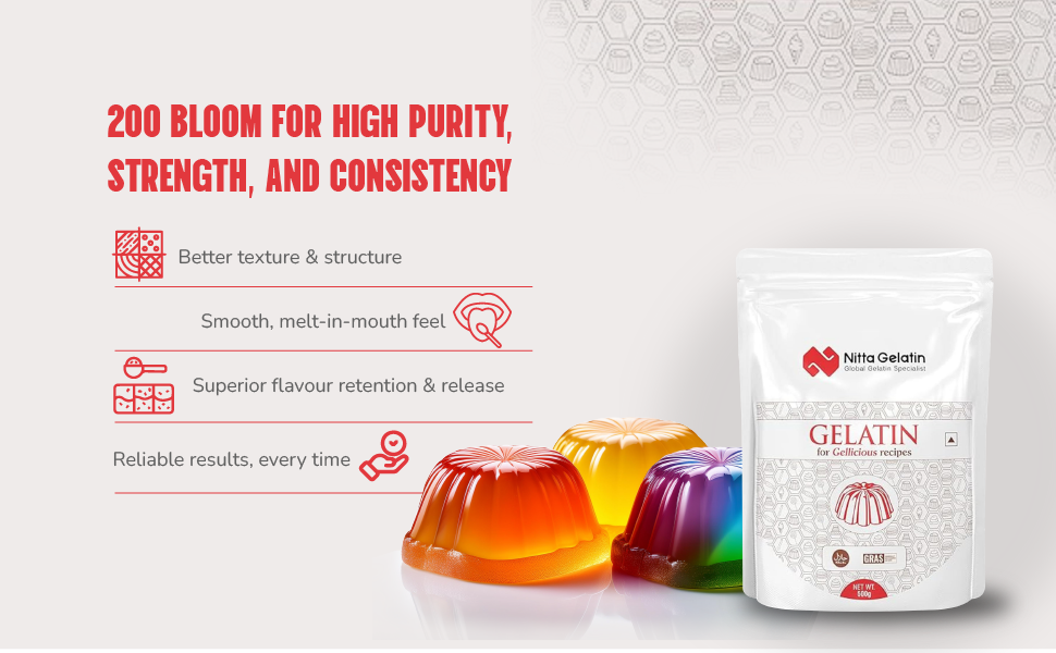 Nitta Gelatin – Premium Gold gelatin 500 gm