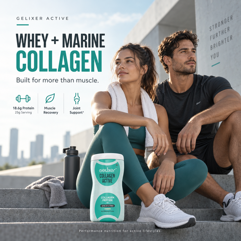 Active Performance Stack Whey + Collagen | 30-Day Supply
