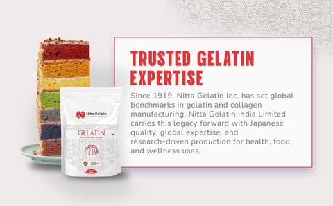 Nitta Gelatin – Premium Gold gelatin 500 gm