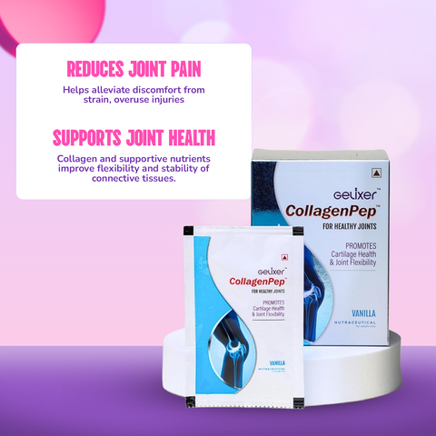 Gelixer CollagenPep (Vanilla flavour) 150 g  (10 g each x 15 sachets)