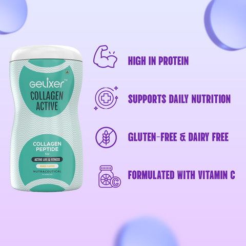 Gelixer Collagen Active (Mango flavour) 250 g