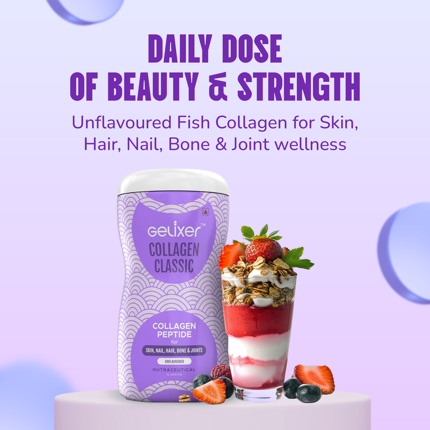 Gelixer Collagen Classic (Unflavoured) 180 g