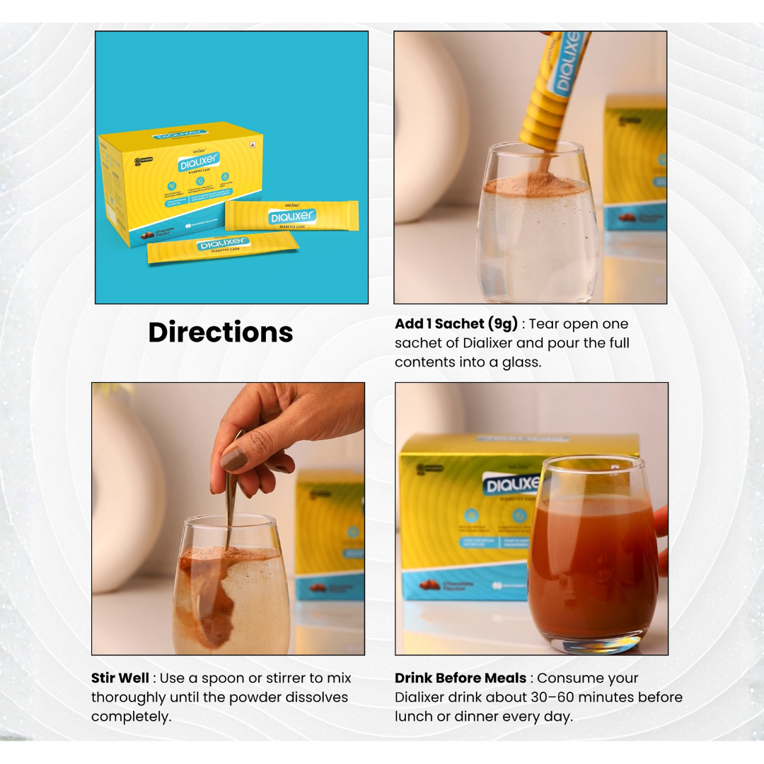 Dialixer (Chocolate flavour) 270 g  (9 g each x  30 sachets)