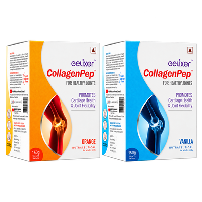 Gelixer CollagenPep Orange + Vanilla Duo, 2 x 150g, 30 Sachets