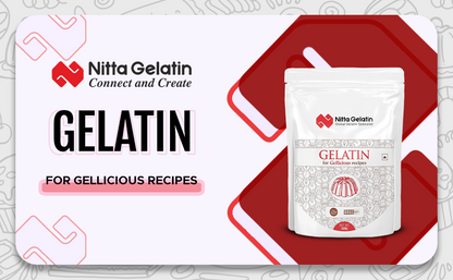 Nitta Gelatin – 200 bloom, premium Gold gelatin (500 gm)