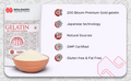 Nitta Gelatin – Premium Gold gelatin 500 gm