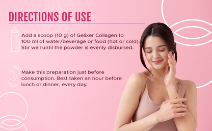 Gelixer Collagen Beauty (Orange flavor) 180 gm