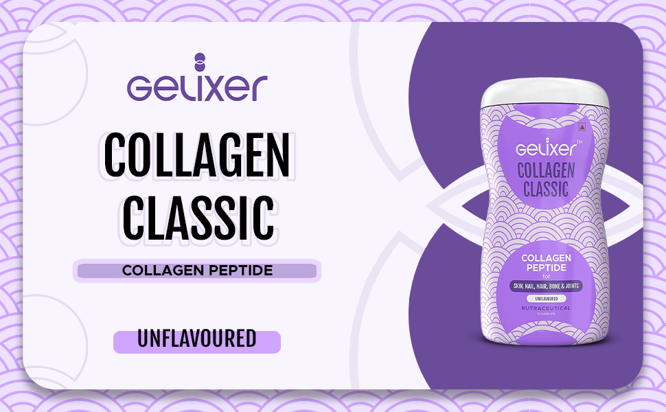 Gelixer Collagen Classic (Unflavoured) 500 gm