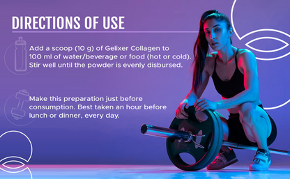 Gelixer Collagen Classic (Unflavoured) 500 gm