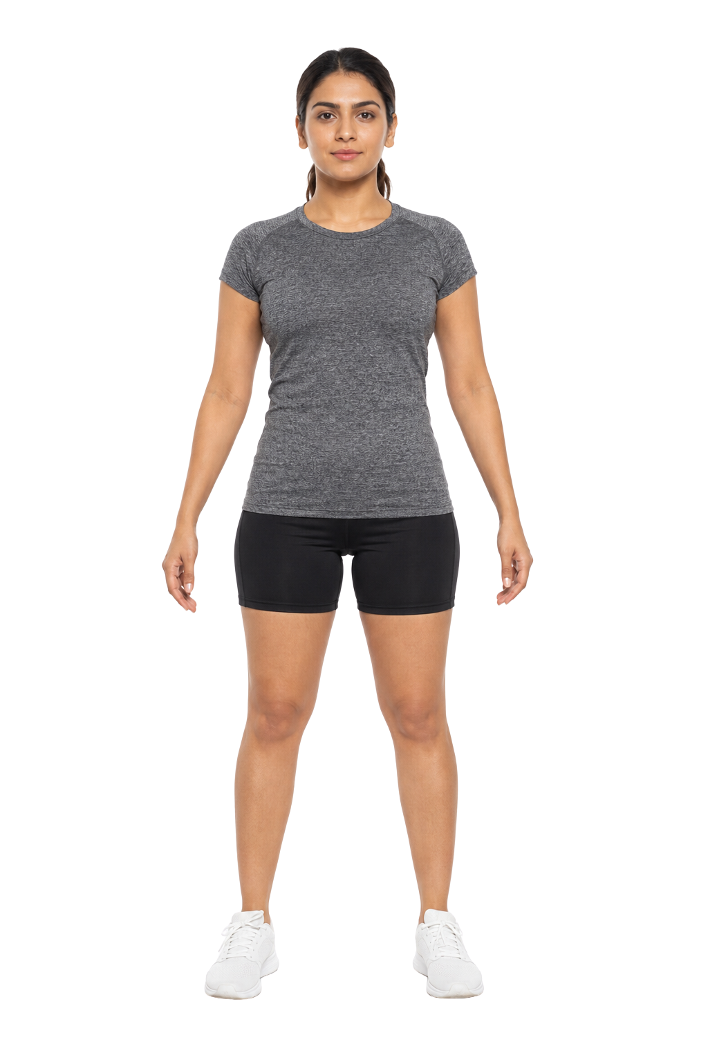 Person, front view, with selectable body areas